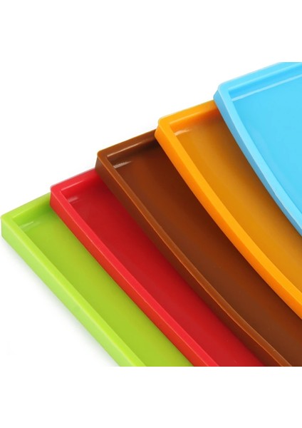 Kahve 26 cm x 31 cm Küçük Silikon Evcil Hayvan Besleme Matı Köpek Kaseleri Mat Pet Su Gıda Tutucu Kedi Besleme Yemek Kase Pedi (Yurt Dışından) indirimleri