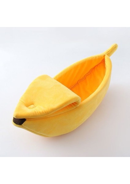 Sarı 88X30X20 Kedi Yatağı Komik Muz Evi Sevimli Rahat Kedi Mat Yataklar Sıcak Dayanıklı Taşınabilir Evcil Hayvan Sepeti Köpek Kulübesi Köpek Yastık Kedi Malzemeleri Çok Renkli (Yurt Dışından)