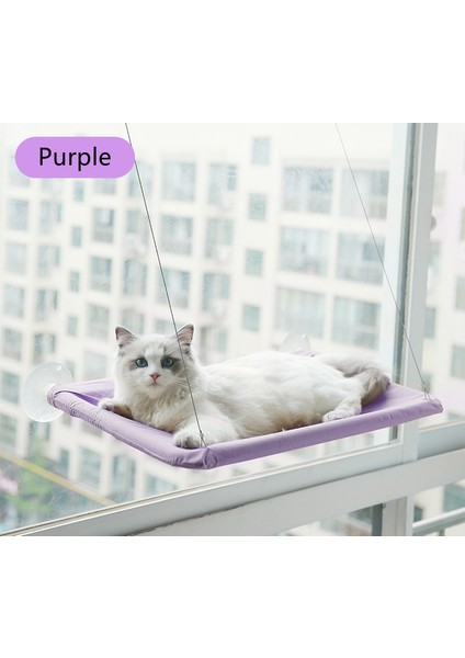 Mavi Kedi Hamak Asılı Yataklar Rahat Güneşli Koltuk Pencere Evcil Hayvan Hamağı Yumuşak Evcil Hayvan Rafı Koltuk Uyku Yatakları Ayrılabilir Evcil Hayvan Malzemeleri (Yurt Dışından) fırsatları