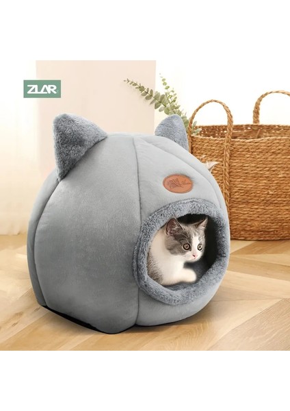 Xl 40X40X40CM Derin Uyku Kış Kedi Yatağı Küçük Mat Sepeti Kedi Evi Ürünleri Evcil Hayvan Çadırı Rahat Mağara Kedi Yatakları Kapalı Köpek Evcil Hayvan Malzemeleri Için (Yurt Dışından) fırsatları