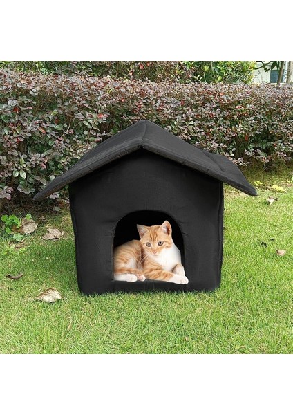 S Katlanabilir Kedi Evi Açık Su Geçirmez Evcil Hayvan Evi Küçük Köpekler Için Yavru Köpek Mağara Yuva Evcil Hayvan Pedi Köpek Kedi Yatağı Çadır Malzemeleri (Yurt Dışından) indirimleri