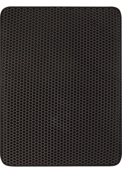 Siyah Xl (55X75 Cm) Pet Kedi Kumu Mat Eva Çift Katmanlı Kedi Kumu Yakalama Pet Kumu Kedi Matı Temiz Ped Ürünleri Kediler Aksesuarları S/m/l/xl (Yurt Dışından) indirimleri