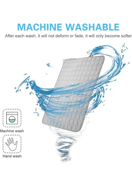 Mavi Xs 40X30 cm Kedi Köpek Serin Yatak Paspasları Yaz Kediler Köpekler Için Soğutma Mat Nefes Alabilir Pet Buz Pedi Yıkanabilir Yavru Kanepe Yastığı Kedi Köpek Aksesuarları (Yurt Dışından) indirimleri