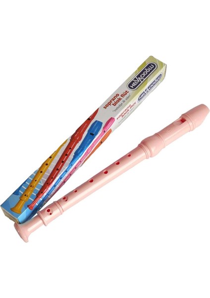 Flüt Blok Flüt Plastik 3 Parça Net ve Yüksek Ses Kalitesi