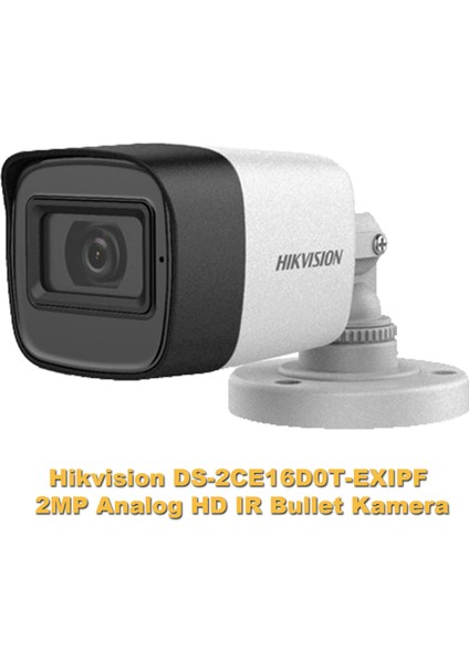 DS-2CE16D0T-EXIPF 2mp Analog Hd Ir Bullet Kamera