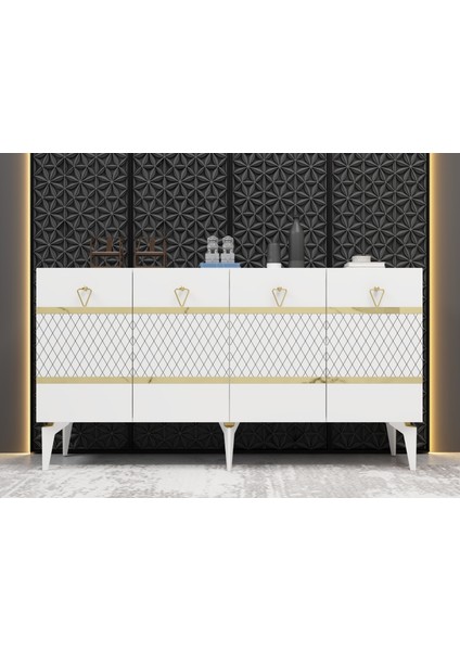 Ipek Konsol Beyaz Altın