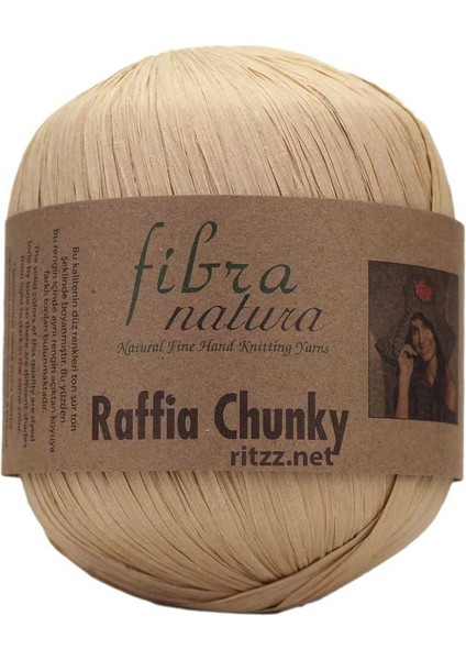 Fibra Natura Raffia Chunky 114-17 Hasır