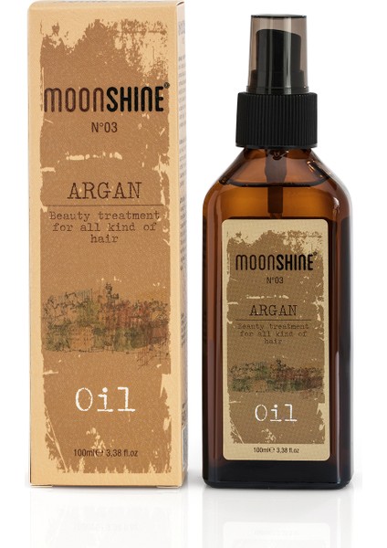 Moonshıne Argan Shampoo & Argan Oil Set