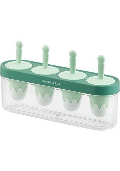 Silikon Küçük Kar Dağ Popsicle Kalıp Diy Dondurma Kalıbı Ev Popsicle Dondurma Dondurma Kalıbı Ev Yapımı Popsicle Kutusu (Yurt Dışından)