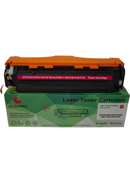 Canon CRG-718 I-Sensys MF728 MF8330CDN Uyumlu Kırmızı Toner 2660B002