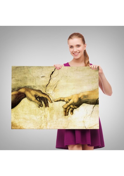 Adeemin Yaratılışı Tablosu - The Creation Of ADAM-6596