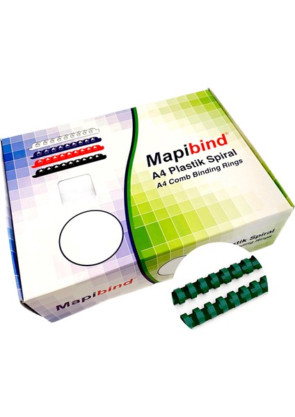 MAPİBİND-16MM.PLS.SPR.YŞİL 100