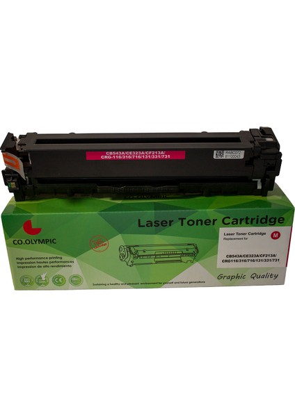 Canon CRG-731 I-Sensys MF623C MF8230  Uyumlu Kırmızı Toner 6270B002