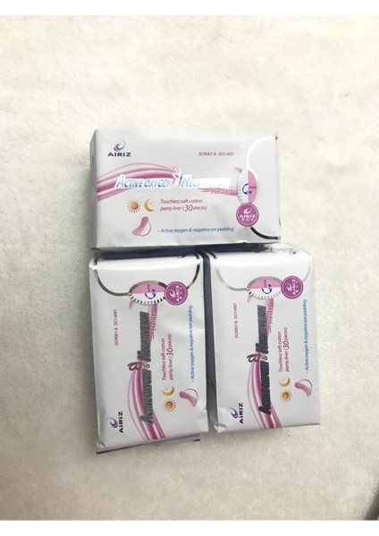 Tienz Tiens Hijyenik Kadın Pedilu 3 Paket Günlükk 30 Lu