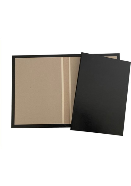 Mapicover Sert Kapak 16 Mm. SİYAH10 Ad.