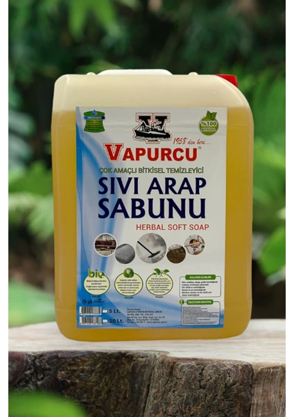 Sıvı Arap Sabunu Vapurcu 5 lt