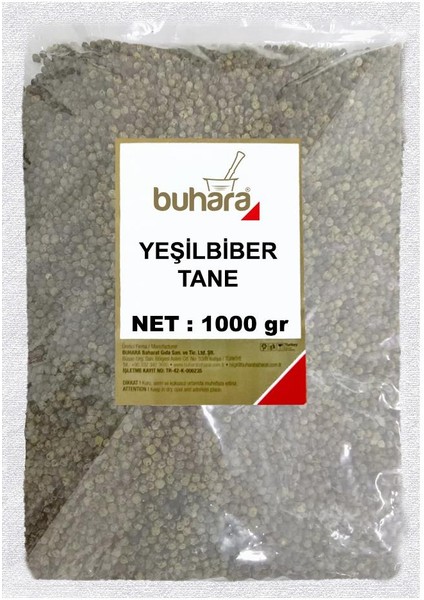 Yeşilbiber Tane 1000 gr