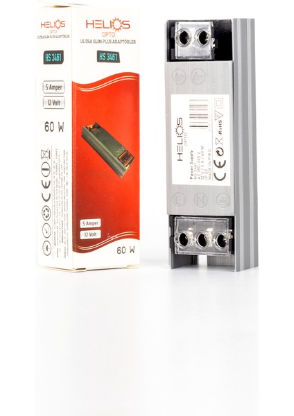Ultra Plus Slim 10A 100W 12V LED Trafosu Hs 3462