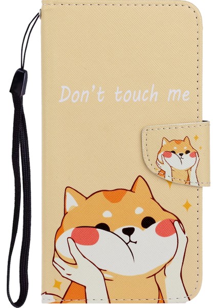 Desen Baskı Cüzdan Deri Koruyucu Telefon Kılıfı Xiaomi Için Redmi Note 10 Pro 5g/poco X3 Gt-Shiba Köpek (Yurt Dışından)