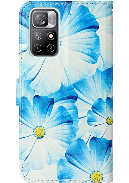 Desen Baskı Pu Deri Cüzdan Kılıfı Manyetik Kapatma Stand Xiaomi Için Redmi Için Koruyucu Kapak Not 11 5g (Çin) (Mediatek)/redmi Not 11T 5g/not 11S 5g-Orchids (Yurt Dışından) modelleri