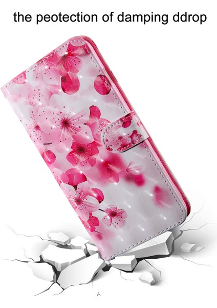 Stand Özelliği 3D Desen Baskı Pu Deri Flip Cüzdan Koruyucu Kapak Xiaomi Redmi Için Kayış ile Not 11 Pro 5g (Çin) (Mediatek)/11 Pro+ 5g-Şeffaf Çiçeği (Yurt Dışından)
