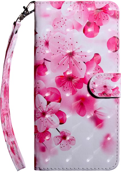 Stand Özelliği 3D Desen Baskı Pu Deri Flip Cüzdan Koruyucu Kapak Xiaomi Redmi Için Kayış ile Not 11 Pro 5g (Çin) (Mediatek)/11 Pro+ 5g-Şeffaf Çiçeği (Yurt Dışından)