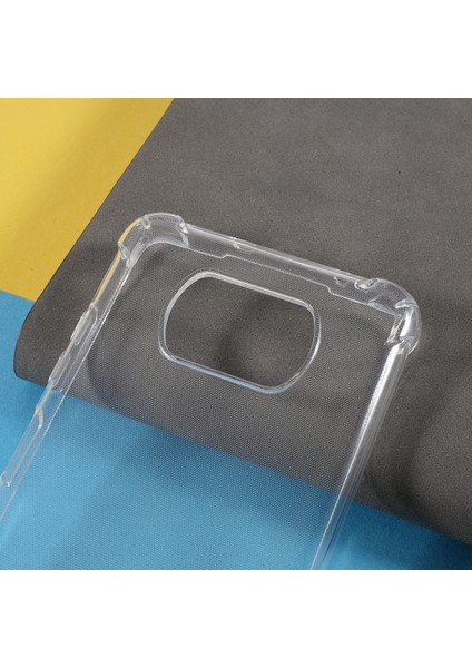 Xiaomi Poco X3 Nfc/poco X3/poco X3 Pro-Şömine Pro-Şömine Için Ultra Ince Ince Şok Geçirmez Esnek Tpu Koruyucu Telefon Kılıfı (Yurt Dışından)