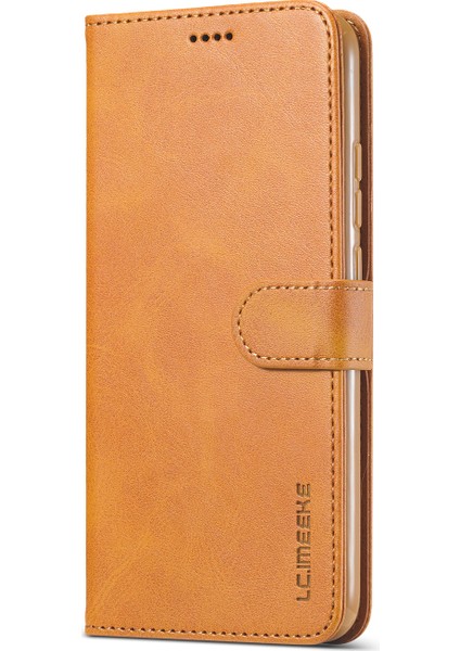 Cüzdan Standı Deri Cep Telefonu Xiaomi Redmi 9A-BROWN (Yurt Dışından) fiyatları