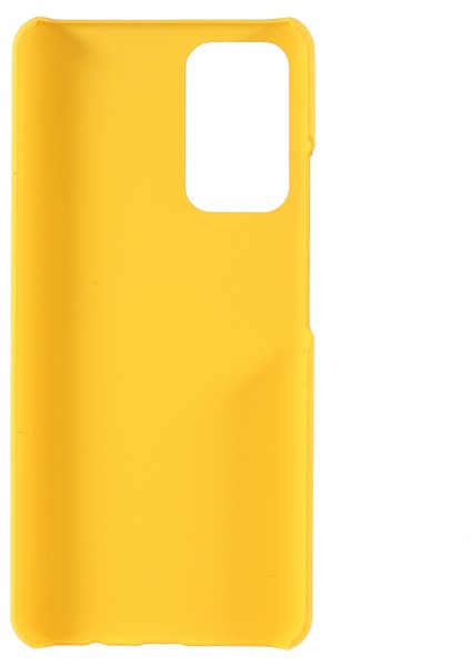 Xiaomi Redmi Için Note 11 5g (Çin) (Mediatek)/not 11T 5g/not 11S 5g Şok Emici Ka Sert Pc Parlak Yüzey Arka Kapak Sarı (Yurt Dışından) modelleri