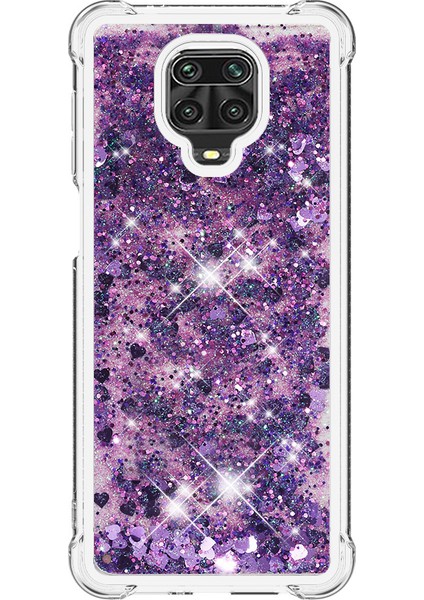 Xiaomi Redmi Için Dinamik Quicksand ve Tpu Kapağı Not 9s/note 9 Pro/9 Pro Max-Purple (Yurt Dışından) fiyatları
