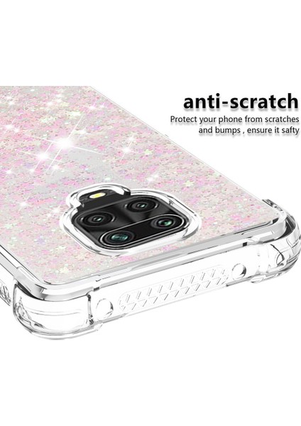 Xiaomi Redmi Için Dinamik Quicksand Tpu Kapağı Not 9s/note 9 Pro/9 Pro Max-Pink (Yurt Dışından) fırsatları