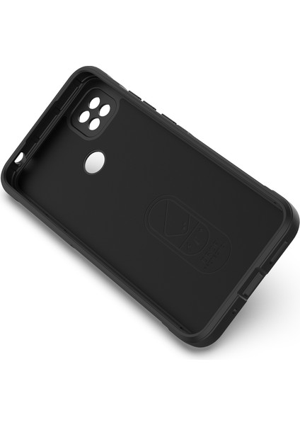 Xiaomi Redmi 9c/9c Nfc Anti-Fall Yumuşak Tpu Absorpsiyon Cep Telefonu Koruma Kapağı Black Için (Yurt Dışından)