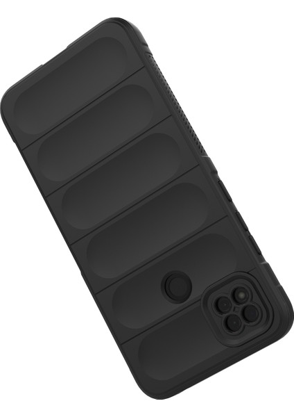 Xiaomi Redmi 9c/9c Nfc Anti-Fall Yumuşak Tpu Absorpsiyon Cep Telefonu Koruma Kapağı Black Için (Yurt Dışından)