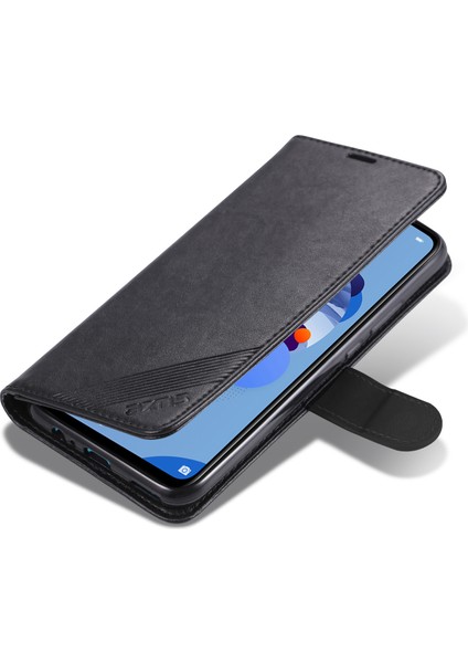 Xiaomi Redmi Için Deri Cüzdan Kılıfı 10X 4g/redmi Note 9-Black (Yurt Dışından)