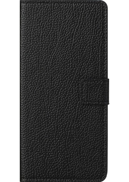 Cüzdan Tasarım Folio Flip Litchi Doku Deri Deri Koruyucu Kılıf Xiaomi Redmi Note 10 Pro 4g (Hindistan)/(Global)/note 10 Pro Max (Yurt Dışından)