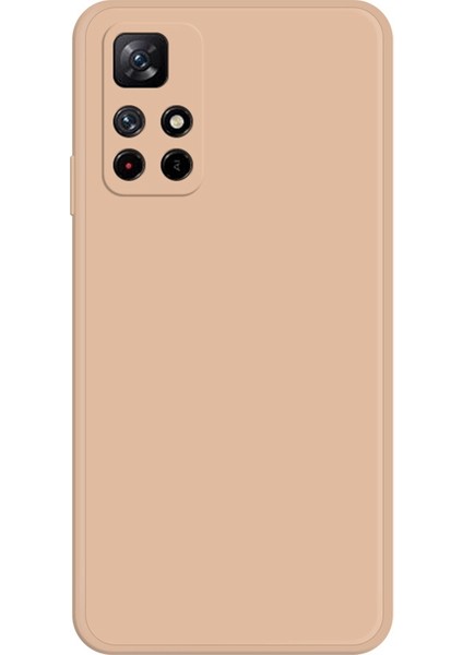Xiaomi Poco M4 Pro 5g Için Yumuşak Tpu Kılıfı, Mikrofiber Astar Ka Düz Kenarlı Telefon Geri Kapak-Orange (Yurt Dışından) fiyatları