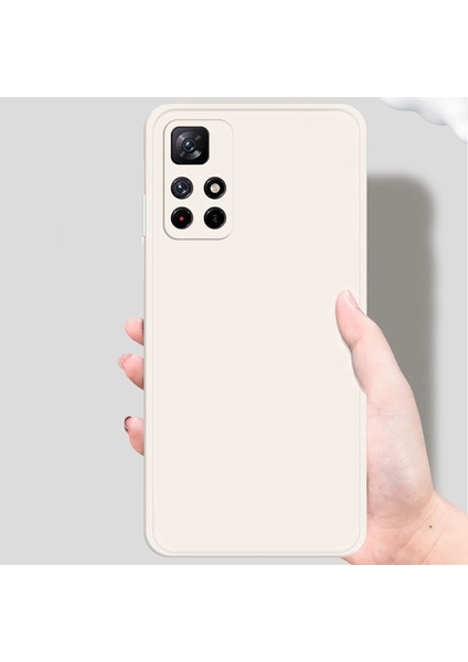 Xiaomi Poco M4 Pro 5g Için Yumuşak Tpu Kılıfı, Mikrofiber Astar Ka Düz Kenarlı Telefon Geri Kapak-Orange (Yurt Dışından) fırsatları