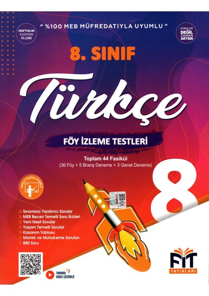 8. Sınıf Föy İzleme Testleri