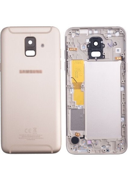 Samsung Galaxy A600 A6 2018 Kasa Kapak Gold
