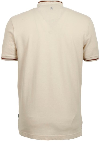 Erkek Taş Slim Fit Hakim Yaka Ribanalı Baskılı %100 Pamuk T-Shirt Jeans 1975 fiyatları