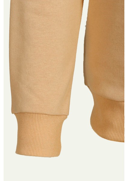 Haki Erkek Bisiklet Yaka Logo Nakışlı 3 Iplik Çift Renk Sweatshirt Ncs Jeans 1624 indirimleri