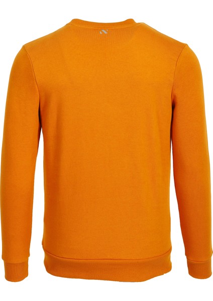 Erkek Hardal Yüksek Dokumalı Slim Fit Bisiklet Yaka Şardonlu Sweatshirt Ncsjeans 1604 fiyatları