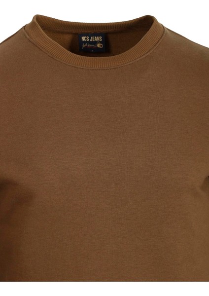 Vizon Erkek Sweatshirt Bisiklet Yaka 3 Iplik Yıkamalı Slim Fit Sweatshirt Ncs Jeans 1617 fırsatları