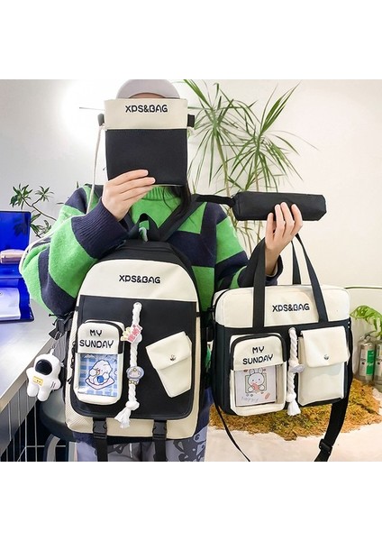 Okul Çantası Kadın Ortaokul Doğum Günü Kore Versiyonu Sevimli ve Hafif Ilkokul Öğrencileri Üçüncü Ila Altıncı Sınıf Sırt Çantası Büyük Kapasiteli Sırt Çantası (Yurt Dışından) fırsatları