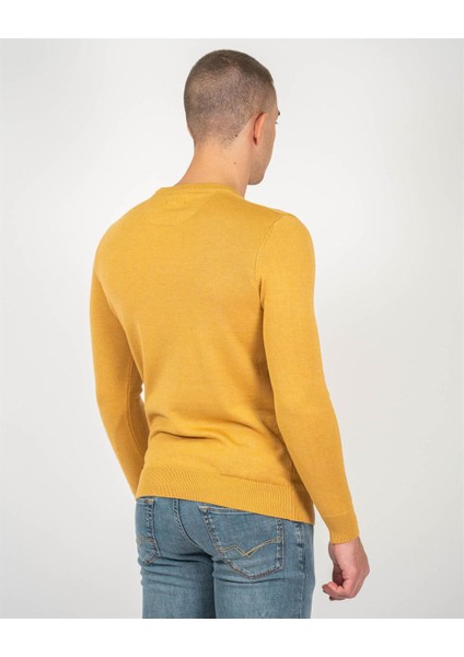 Sarımelanj Erkek Bisiklet Yaka Triko Slim Fit Pamuklu Kazak Ncs Jeans 3002 indirimleri