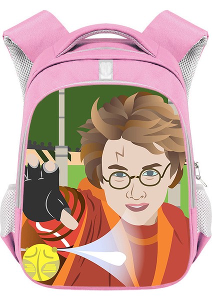 Büyük Kapasite Harry Potterdesenli Bölmeli Sırt Çantası (Yurt Dışından)