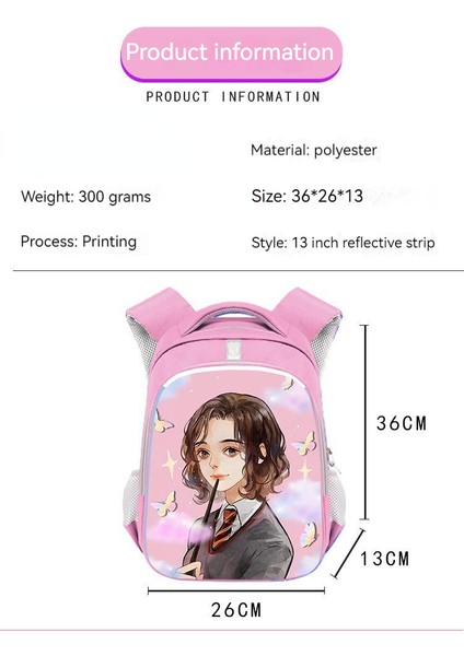 Büyük Kapasite Harry Potterdesenli Bölmeli Sırt Çantası (Yurt Dışından) fiyatları