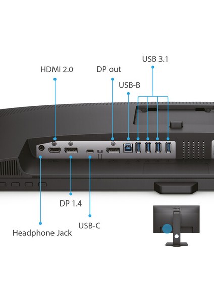 PD2705Q 27-Inch Qhd,usb-C Grafik Tasarım, Video Editing Monitörü