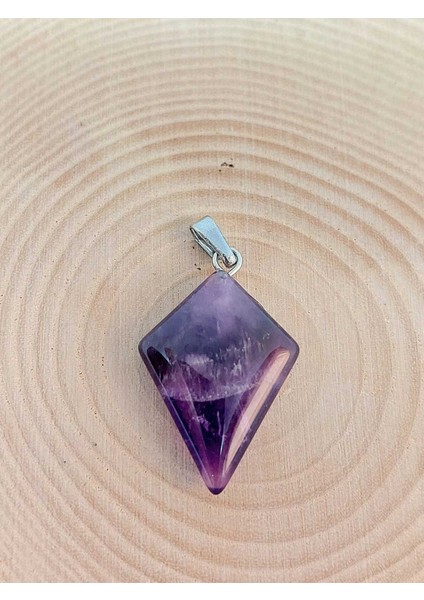 Ametist Taşı Ok Ucu Şekilli Kolye Ucu (42625) modelleri