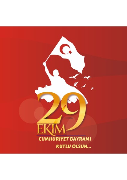 Raşel Bayrak Atatürk 29 Ekim Cumhuriyet Bayramı